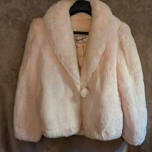 Chic Pink Teddy Jacket